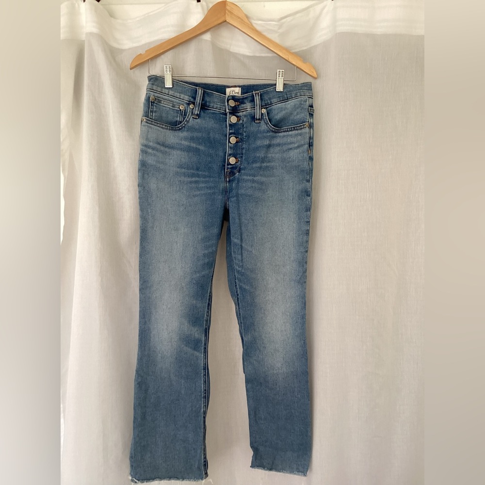 JCrew Crop Straight Leg Jeans